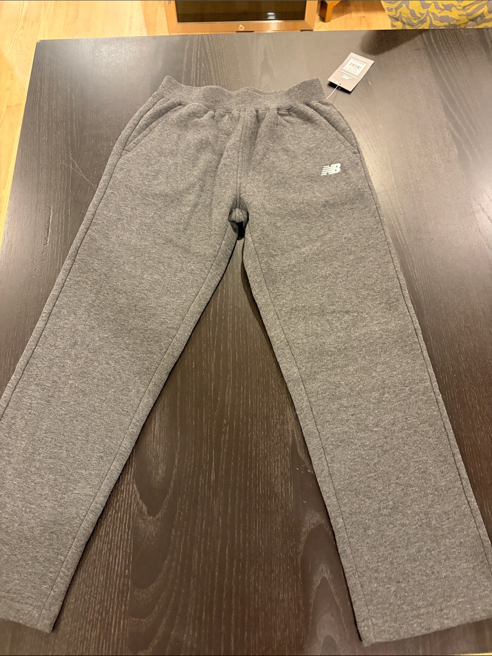 New Balance Kids Gray Fleece Joggers